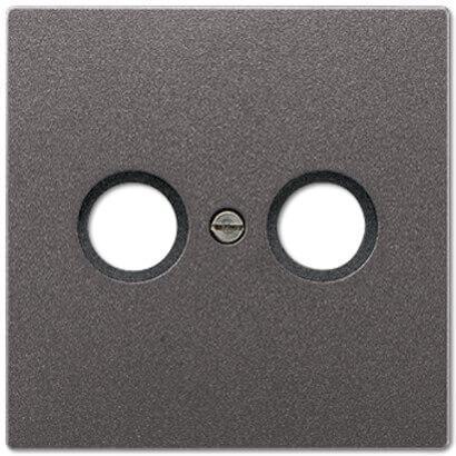 Накладка TV-FM розетки Jung LS 990 антрацит AL2990TVAN
