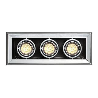 Светильник встраиваемый Aixlight Mod серебристый / черный 154572