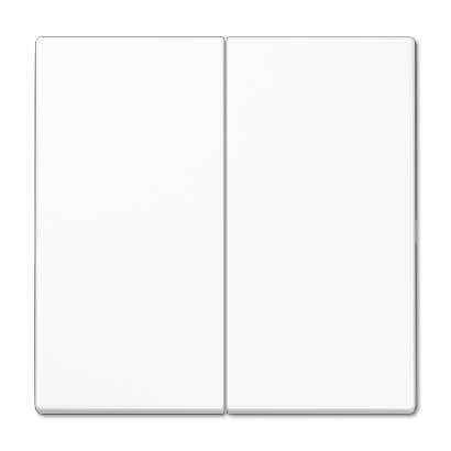 Накладка для двухклавишного диммера Jung белый LS1565.07WW