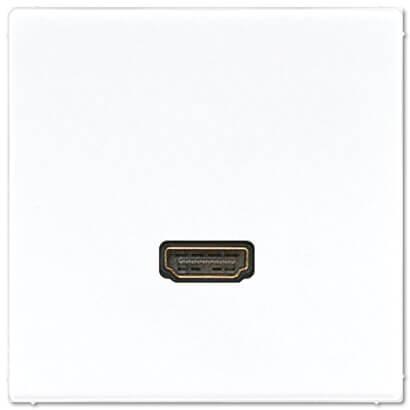 Розетка HDMI Jung MALS1112WW