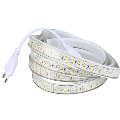 Светодиодная влагозащищенная лента Horoz 7W/m 180LED/m 2835SMD RGB 50M 081-009-0002
