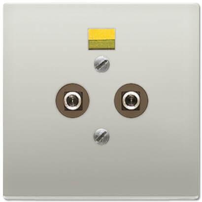 Розетка для выравнивания потенциалов Jung LS 990 edelstahl ES2965-2