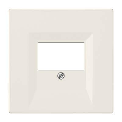 Крышка для ТАЕ-розетки, моно/стерео-аудиорозетки, комбинированной вставки Jung LS 990 бежевая LS969T