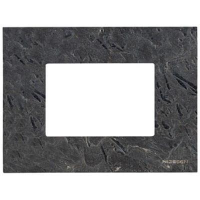 Рамка 3-модульная ABB Zenit итальянский стандарт сланец 2CLA247300N2201