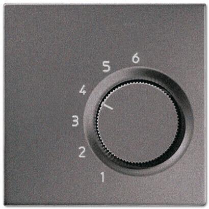 Накладка термостата комнатного Jung LS 990 антрацит ALTR236PLAN