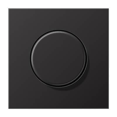 Накладка для поворотного диммера Jung темный лакированный алюминий AL1940D