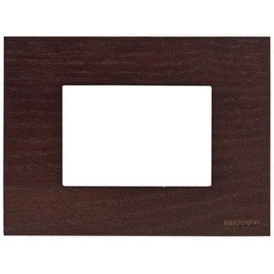 Рамка 3-модульная ABB Zenit итальянский стандарт венге 2CLA247300N2101