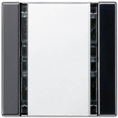 Пульт управления настенный плоский, 1 канал Jung A 500/A creation/A plus черный A41FSW