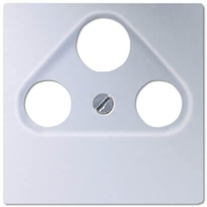 Накладка TV-SAT-FM розетки Jung A 500 алюминий A561PLSATAL