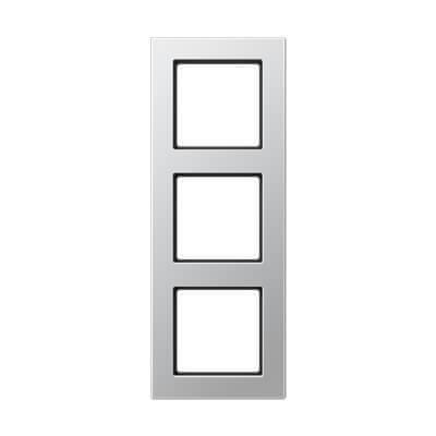 Рамка 3-постовая Jung A creation алюминий AC583AL