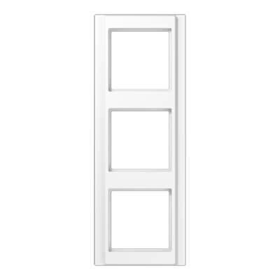 Рамка 3-постовая Jung A 500 белая A583WW