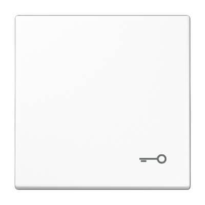 Клавиша одинарная перекидная Jung LS990TWW