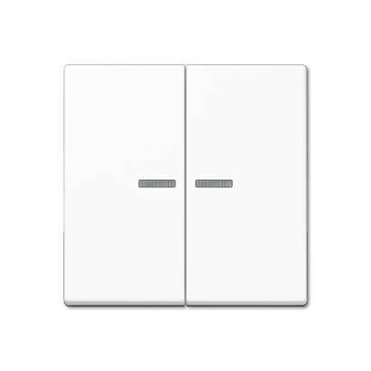 Клавиша двойная перекидная Jung A595KO5WW