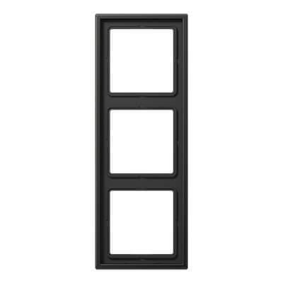 Рамка 3-постовая Jung LS 990 антрацит (лакированный алюминий) AL2983AN