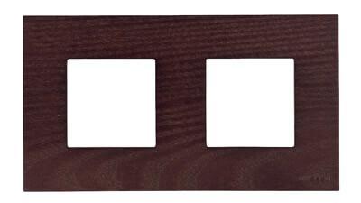 Рамка 2-постовая ABB Zenit венге 2CLA227200N2101