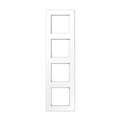 Рамка 4-постовая Jung A creation белая AC584WW