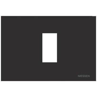 Рамка 1-модульная ABB Zenit итальянский стандарт антрацит 2CLA247100N1801