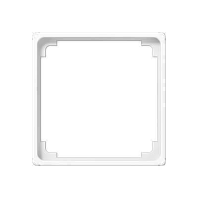 Рамка промежуточная для монтажа изделий с крышкой 50х50 Jung A 500 белая A590ZWW
