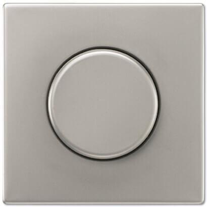 Накладка светорегулятора поворотного Jung LS 990 edelstahl ES2940