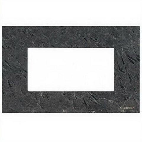 Рамка 4-модульная ABB Zenit итальянский стандарт сланец 2CLA247400N2201