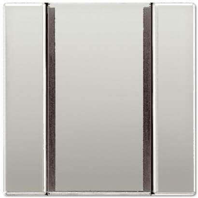 Пульт управления настенный плоский, 6V, 1 канал Jung LS 990 edelstahl ES41F