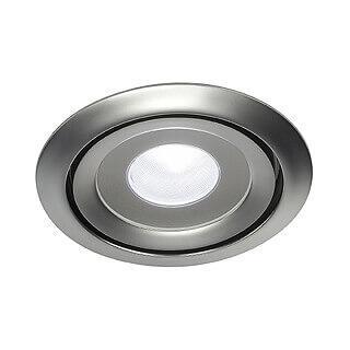 Светильник встраиваемый LUZO LED DISK 4000K хром 115818