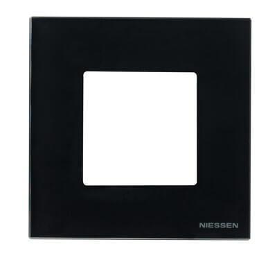 Рамка 1-постовая ABB Zenit антрацит 2CLA227100N1801