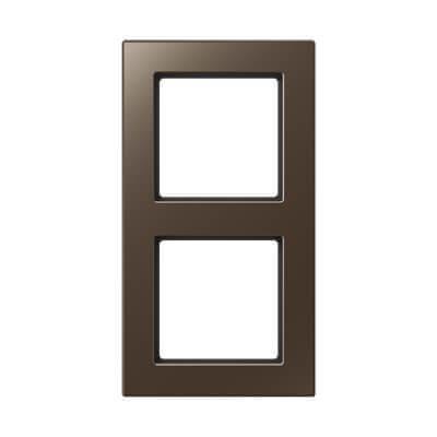 Рамка 2-постовая Jung A creation мокка AC582MO