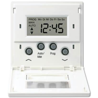 Накладка жалюзийного выключателя Стандарт с таймером Jung LS 990 белая LS5232STWW