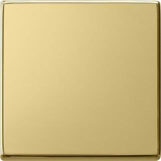 Лицевая панель Gira System 55 выключателя одноклавишного латунь 0296604