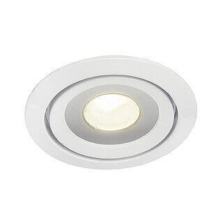 Светильник встраиваемый LUZO LED DISK 2700K белый 115801