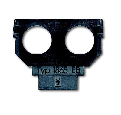 Суппорт для 2-х разъёмов Twinax ABB BJE 2CKA001764A0166