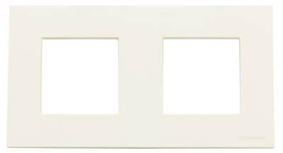 Рамка 2-постовая ABB Zenit альпийский белый 2CLA227200N1101
