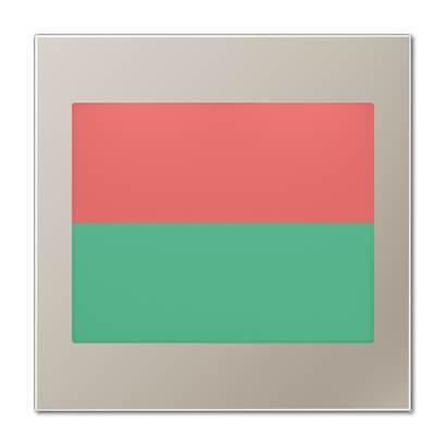 Светодиодное табло Светофор Jung LS 990 edelstahl ES2539-2LEDRG