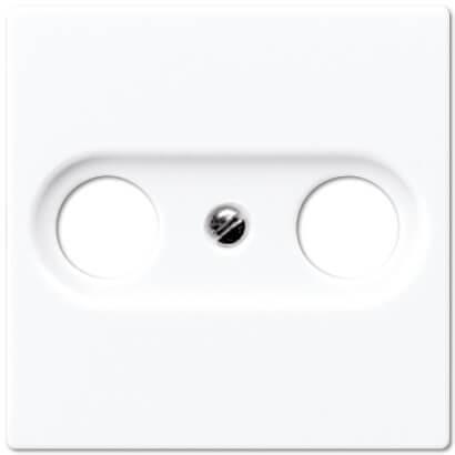Накладка TV-FM розетки Jung A 500 белая A561PLTVWW