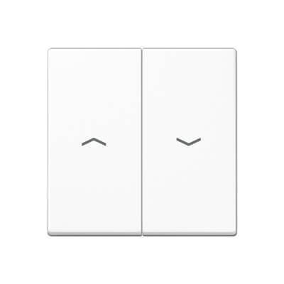 Клавиша двойная жалюзийная Jung A 500 белая A595PWW