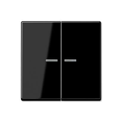 Клавиша двойная перекидная Jung A595KO5SW