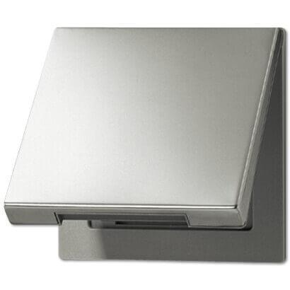 Крышка откидная для розеток и изделий 50х50 Jung LS 990 edelstahl ES2990KL