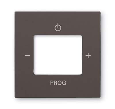 Лицевая панель ABB Basic55 FM-радио chateau-черный 2CKA008200A0160
