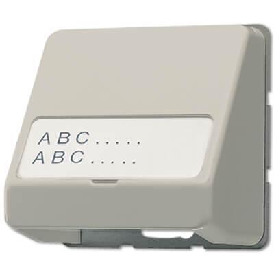 Корпус для разъемов различных типов компьютерных сетей Jung LS 990 edelstahl ES2554