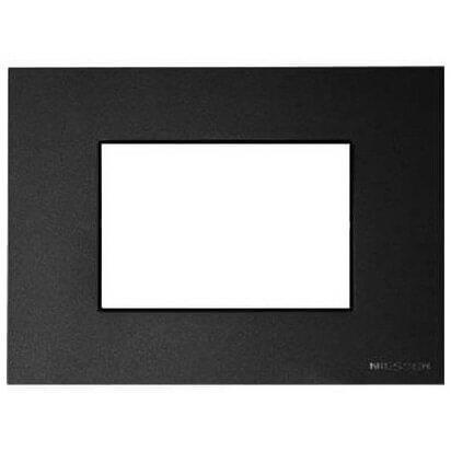 Рамка 3-модульная ABB Zenit итальянский стандарт антрацит 2CLA247300N1801