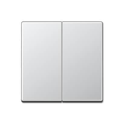 Накладка для двухклавишного диммера Jung серый A1565.07AL