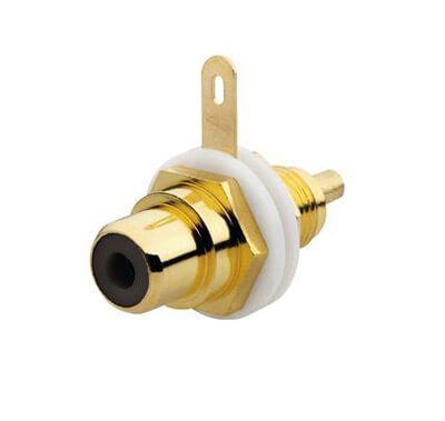 Разъём RCA/CINCH ABB BJE чёрный 2CKA000230A0452