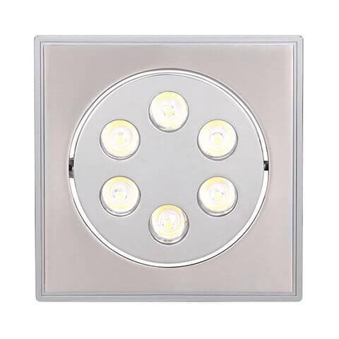Встраиваемый светодиодный светильник Horoz 6W 2700K 016-010-0006 (HL674L)