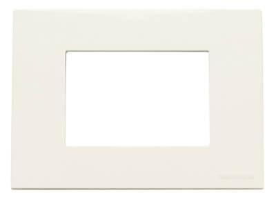 Рамка 3-модульная ABB Zenit итальянский стандарт альпийский белый 2CLA247300N1101