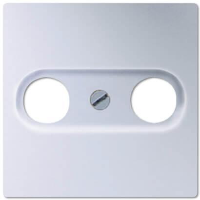 Накладка TV-FM розетки Jung A 500 алюминий A561PLTVAL