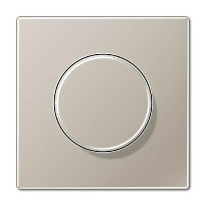 Накладка для поворотного диммера Jung нержавеющая сталь ES1940