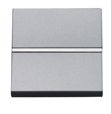 Переключатель одноклавишный ABB Zenit 16A 250V серебро 2CLA220200N1301