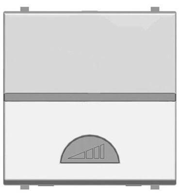 Диммер клавишный универсальный ABB Zenit шампань 2CLA226010N1301