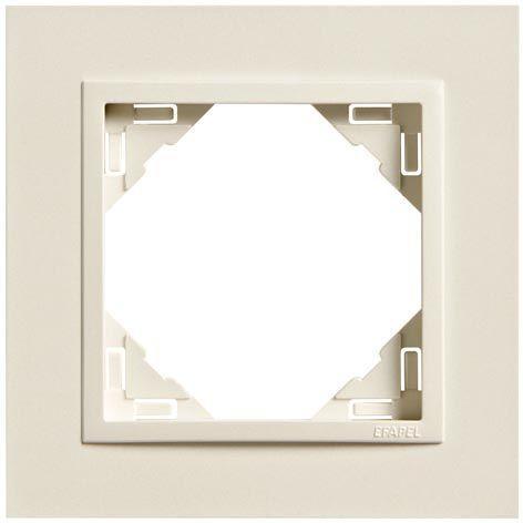 Рамка 1-постовая Efapel Logus 90 Animato жемчуг/жемчуг 90910 TPP